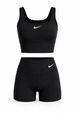 Conjunto Deportivo Negro Para Mujer Ref. MCONJ03