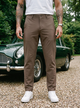 Pantalon Cafe para hombre Ref. 25D654-2