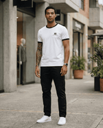 Camiseta 166076 Básica Blanca Para Hombre