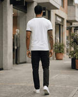 Camiseta 166076 Básica Blanca Para Hombre