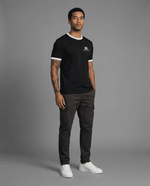 Camiseta 166076 Básica Negra Para Hombre
