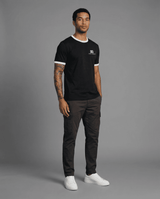 Camiseta 166076 Básica Negra Para Hombre