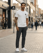 Camiseta 786624 Básica Blanca Para Hombre