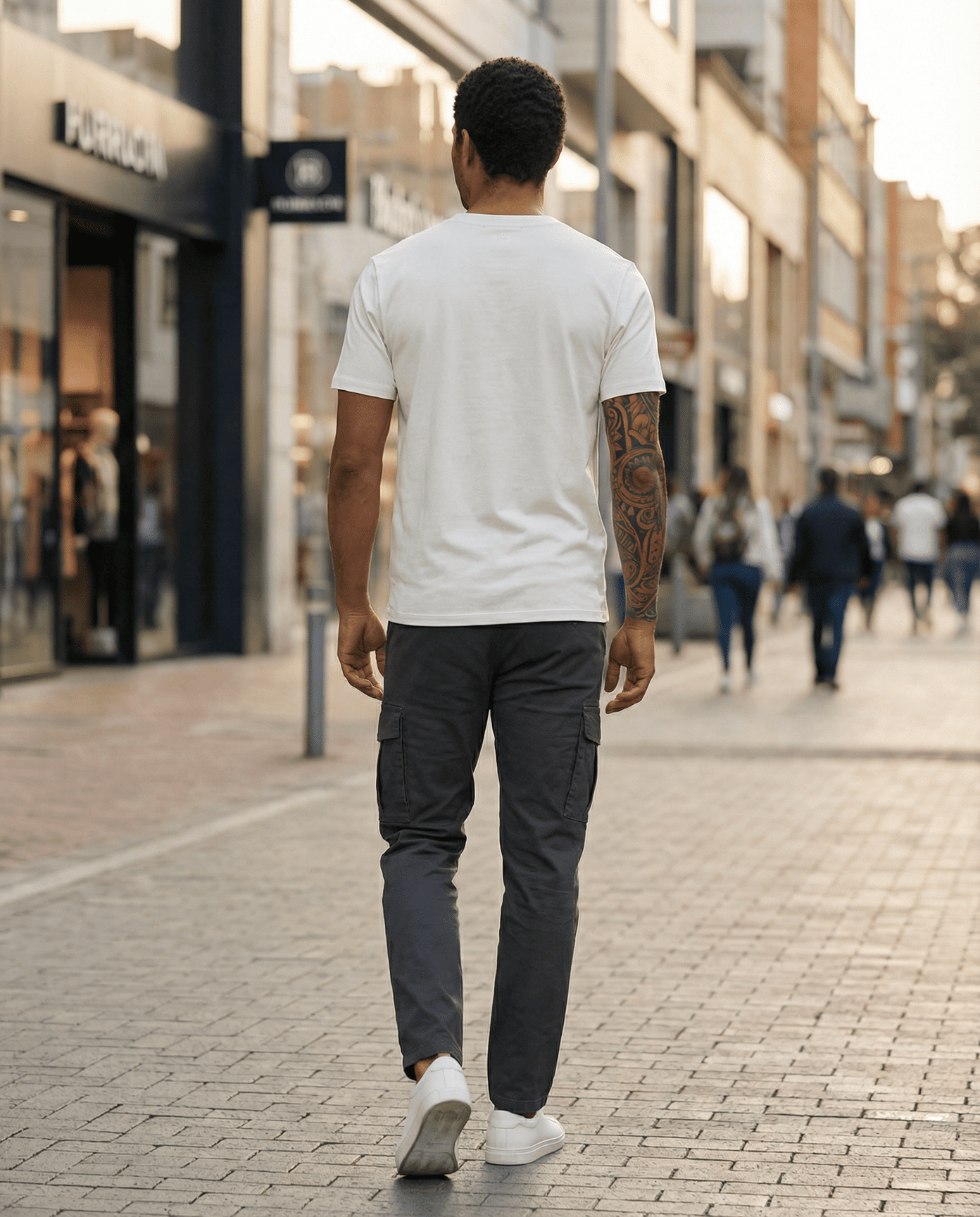 Camiseta 786624 Básica Blanca Para Hombre