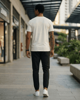 Camiseta 786624 Básica Crema Para Hombre