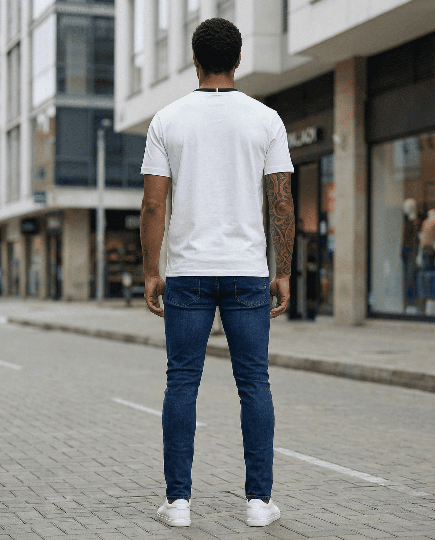 Camiseta 786648 Básica Blanca Para Hombre