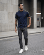 Camiseta 786746 Básica Azul Oscuro Para Hombre