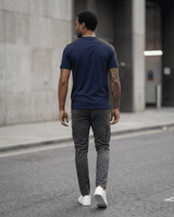 Camiseta 786746 Básica Azul Oscuro Para Hombre