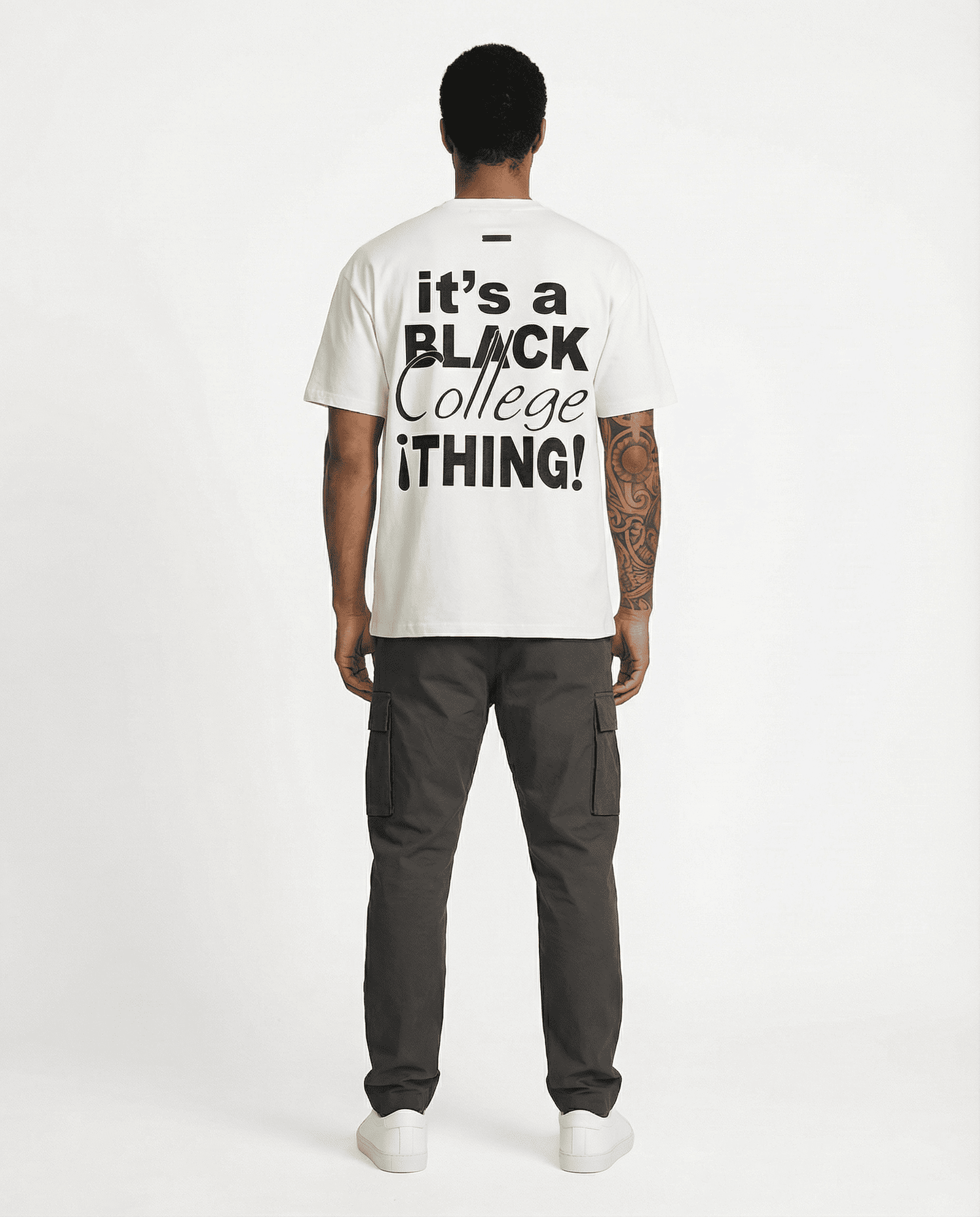 Camiseta 788345 Oversize Blanca Para Hombre