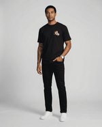 Camiseta 788356 Oversize Negra Para Hombre