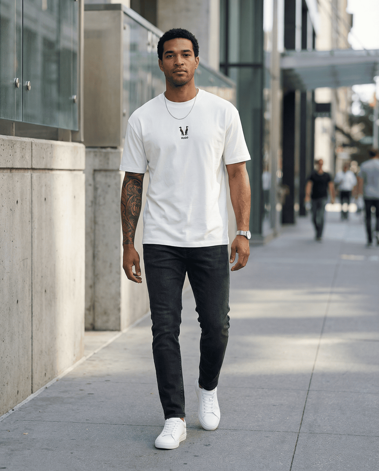 Camiseta 788385 Oversize Blanca Para Hombre