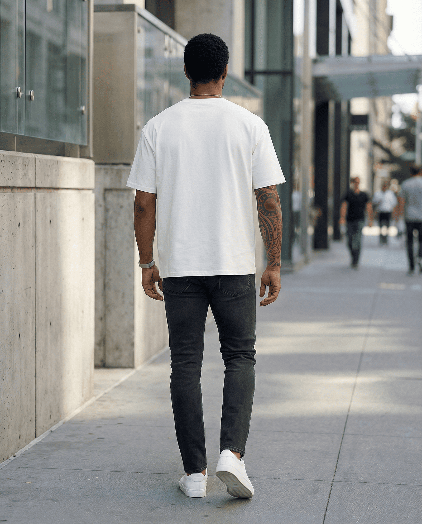 Camiseta 788385 Oversize Blanca Para Hombre