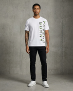 Camiseta 834003 Oversize Blanca Para Hombre