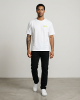 Camiseta 834013  Oversize Blanca Para Hombre