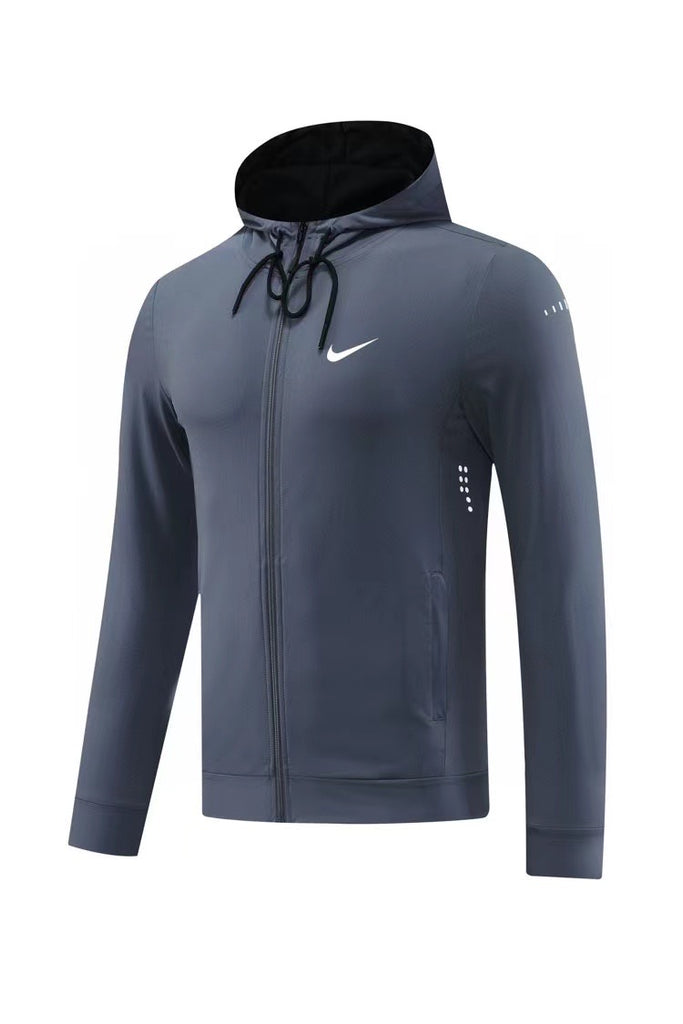 Chaqueta Deportiva Gris Oscuro Para Hombre Ref. N8123