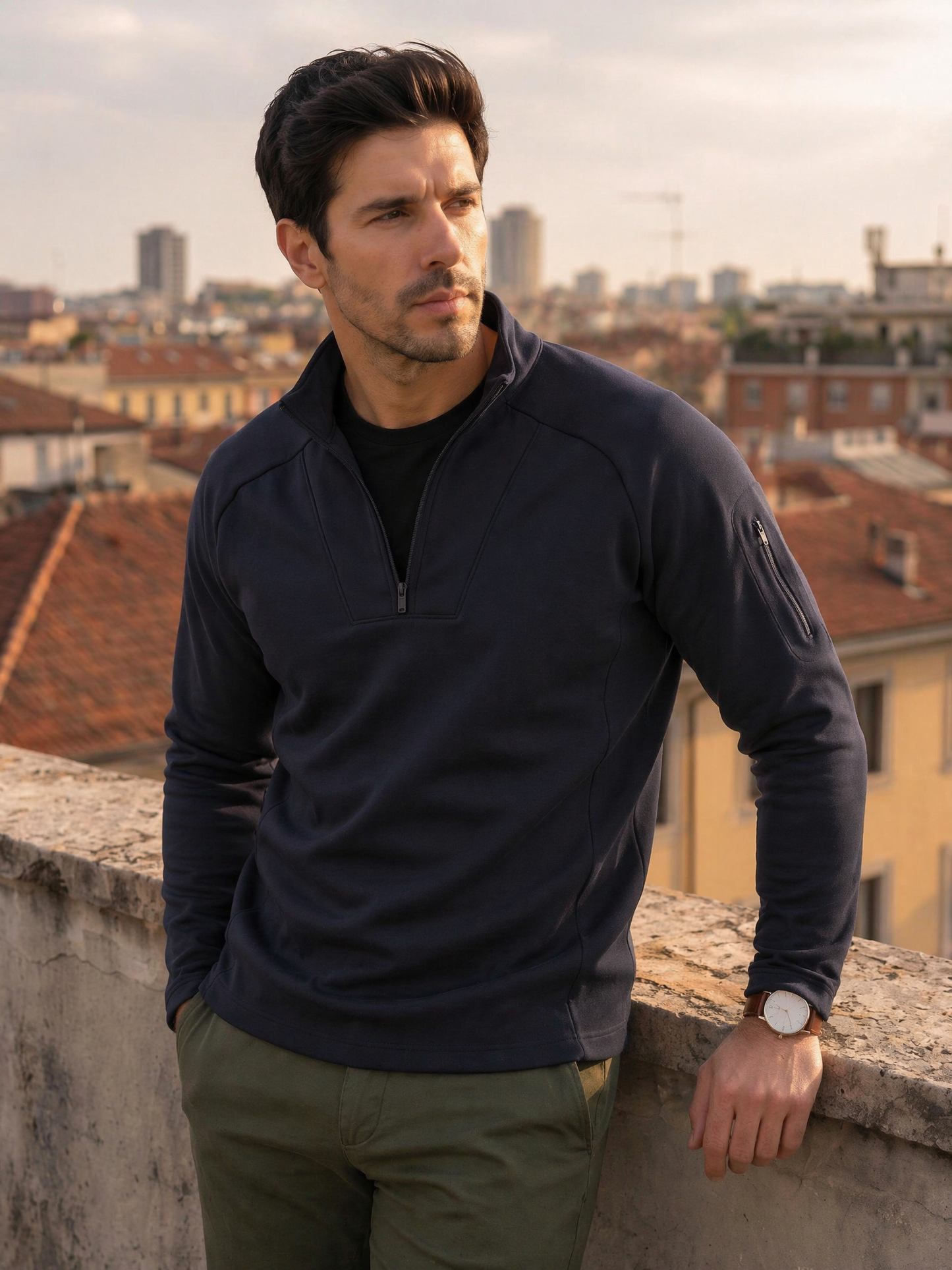 Chaqueta Negra Para Hombre Ref. 61219