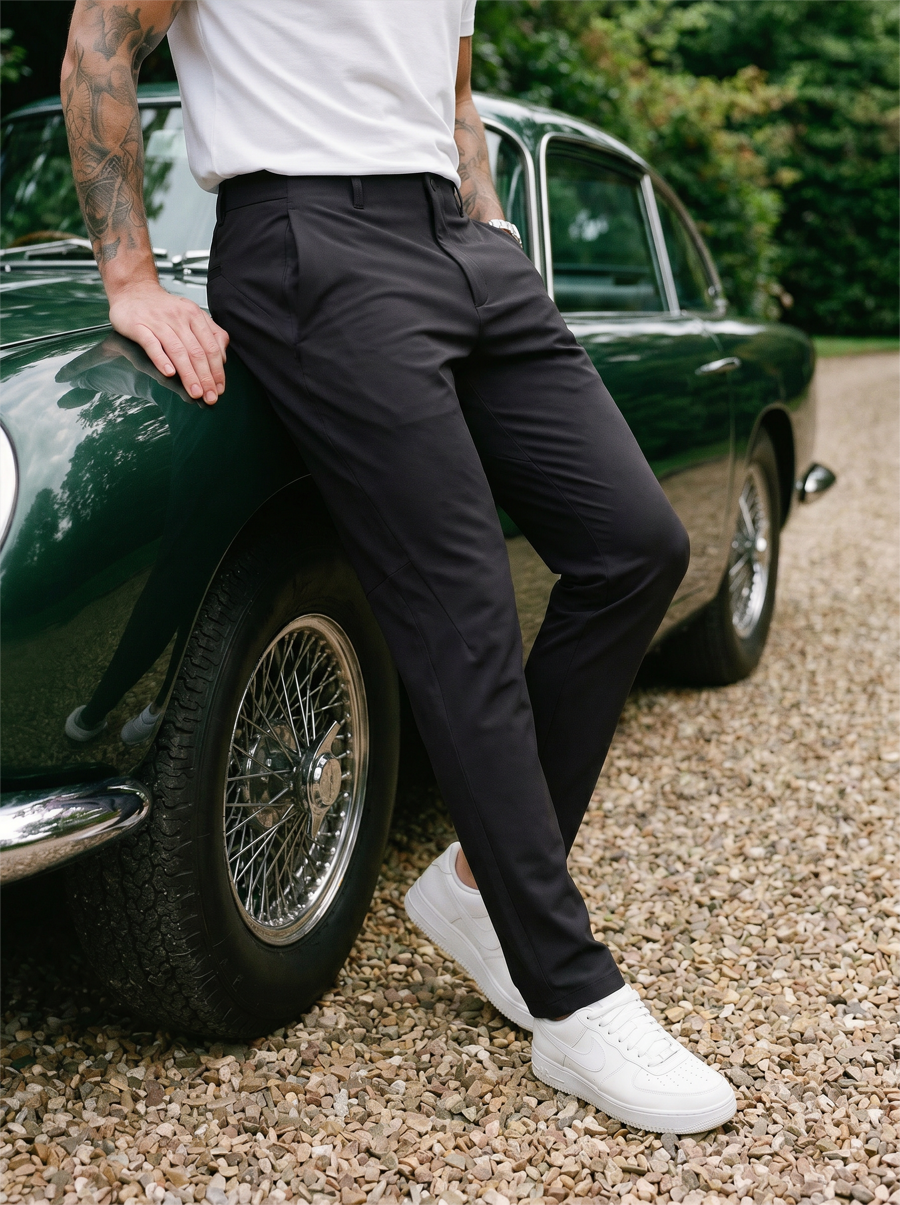 Pantalon Negro para hombre Ref. 25D654-2