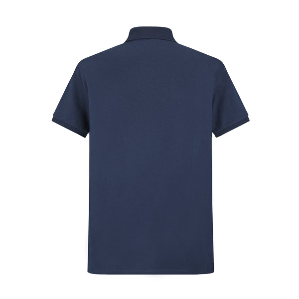 Camiseta 58182 Tipo Polo Azul Oscuro Para Hombre