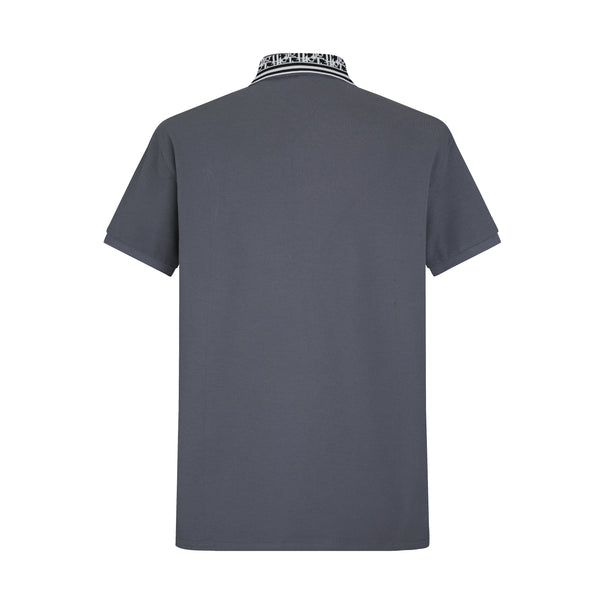 Camiseta 58185 Tipo Polo Azul Oscuro Para Hombre