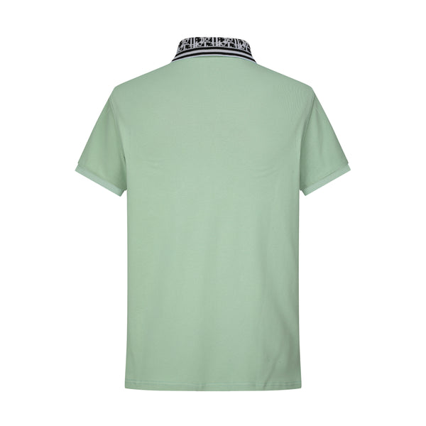 Camiseta 58185 Tipo Polo Verde Claro Para Hombre