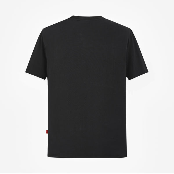 Camiseta B66002 Básica Negro Para Hombre