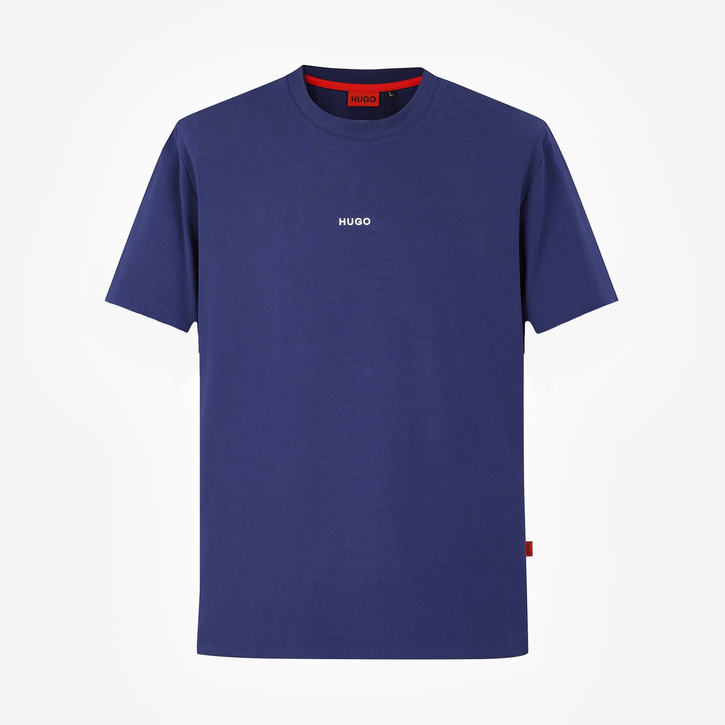 Camiseta 268080 Basica Azul Oscuro Para Hombre