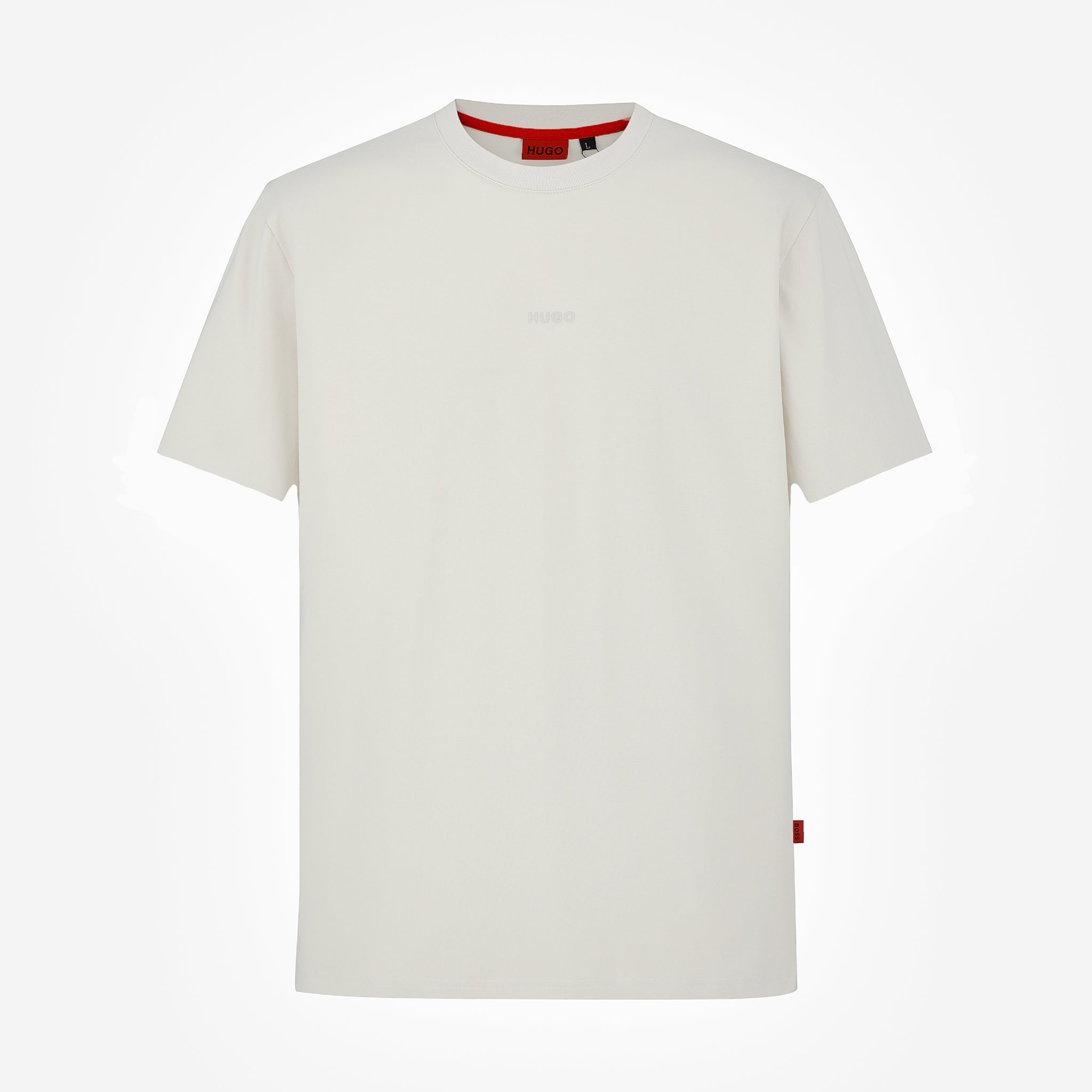 Camiseta 268080 Basica Crema Para Hombre