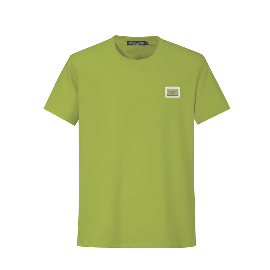 Camiseta 86033 Basica Verde Tea Para Hombre
