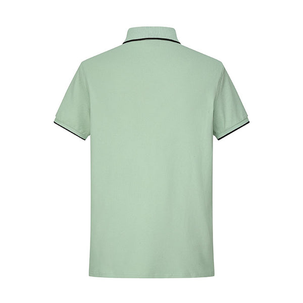 Camiseta 58133 Tipo Polo Verde Claro Para Hombre