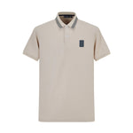 Camiseta 13604# Tipo Polo Kakhi Para Hombre
