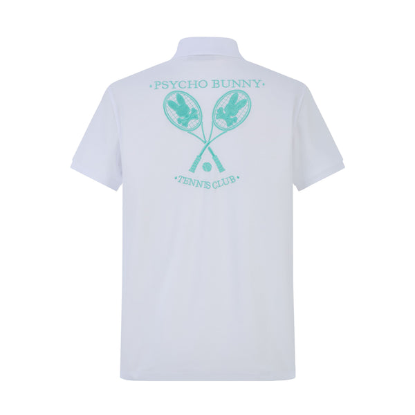 Camiseta 22337# Tipo Polo Blanca Para Hombre