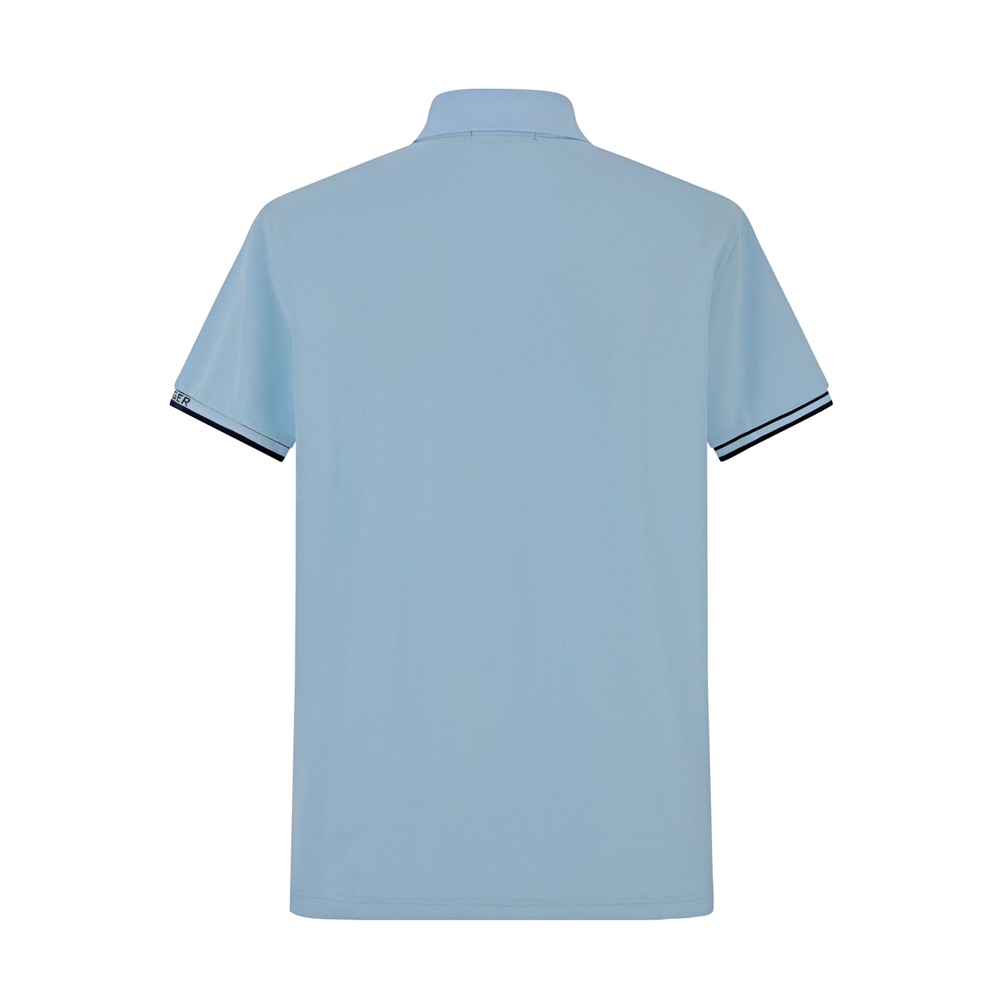 Camiseta T362-8# Tipo Polo Azul Para Hombre