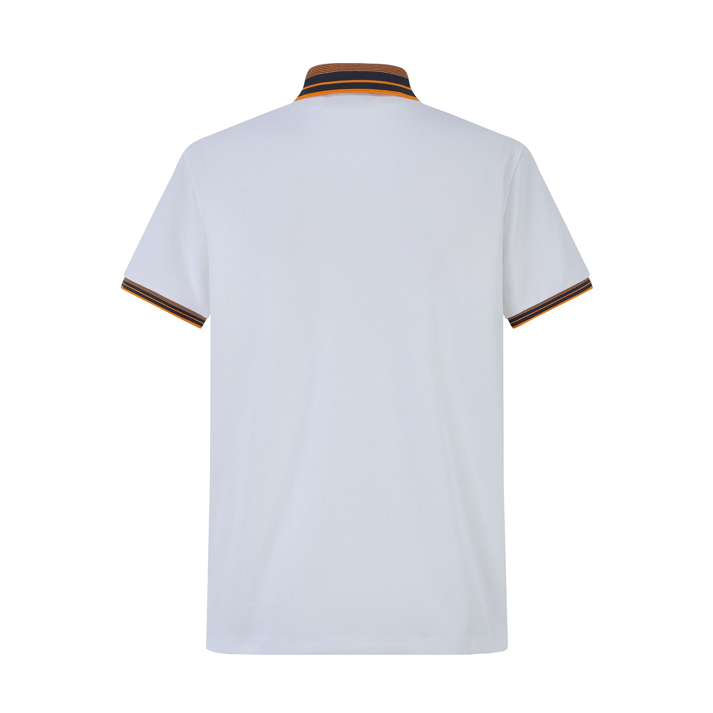 Camiseta 8286-8# Tipo Polo Blanca Para Hombre