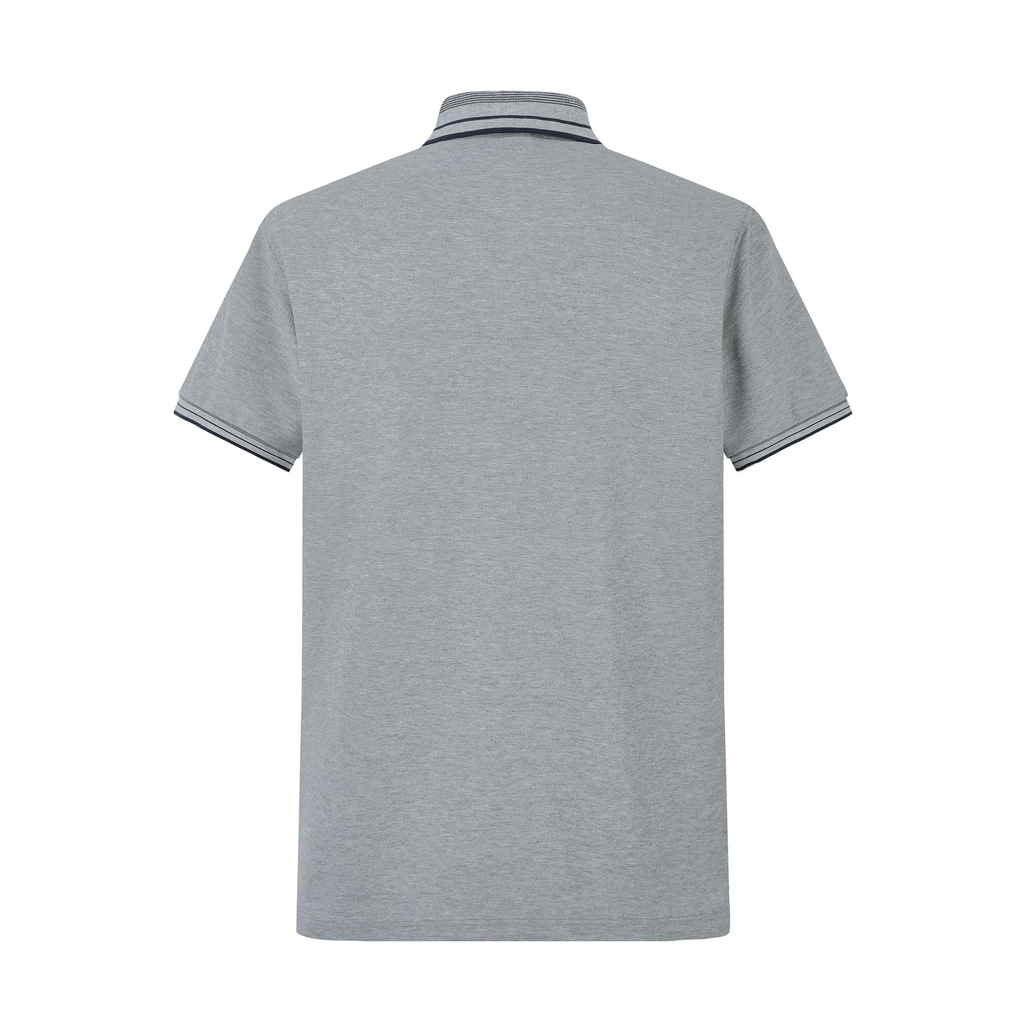 Camiseta 8286-8# Tipo Polo Gris Para Hombre