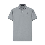 Camiseta 8286-8# Tipo Polo Gris Para Hombre