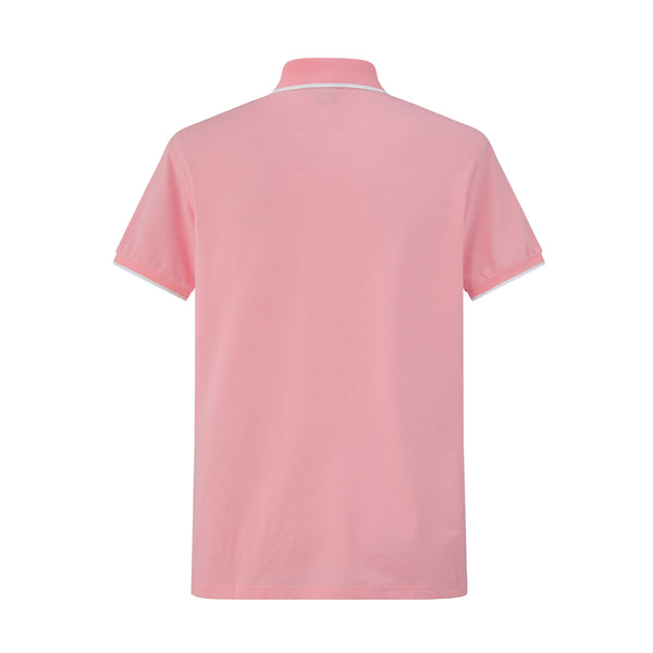 Camiseta 58207 Tipo Polo Rosa Para hombre