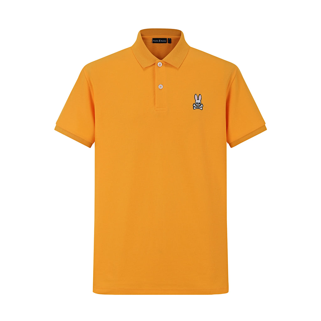 Camiseta 22349# Tipo Polo Amarilla Para hombre