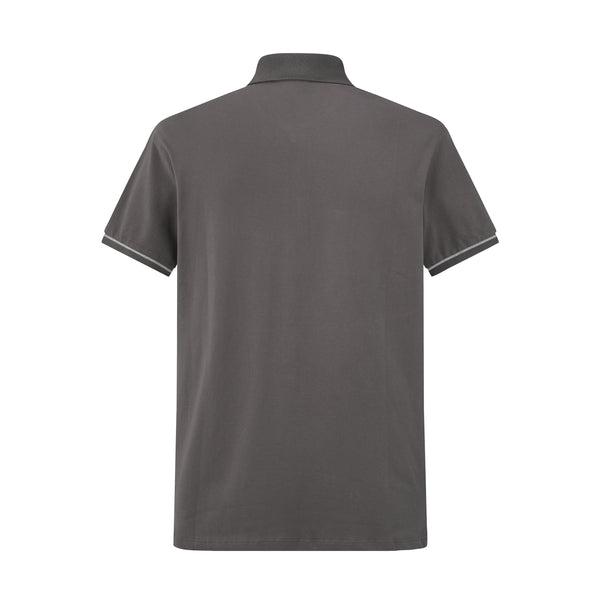 Camiseta 58202 Tipo Polo Gris Para Hombre