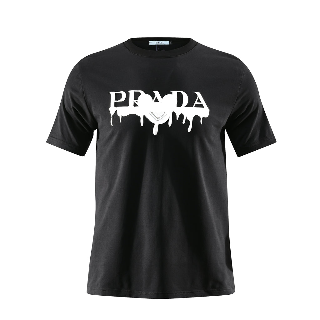 Camiseta 786628 Estampada Negra Para Hombre