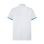 Camiseta 38008 Tipo Polo Blanca Para Hombre