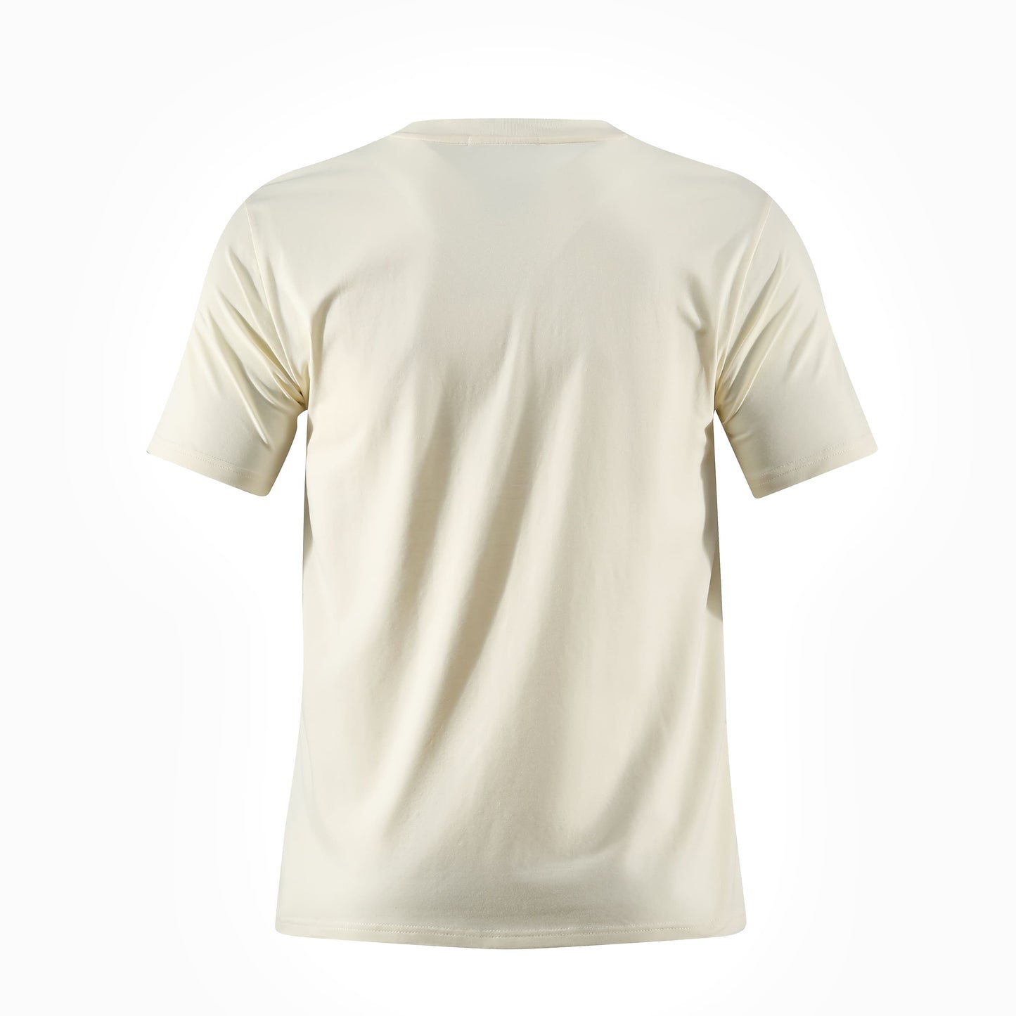 Camiseta 786758 Básica Crema Para Hombre