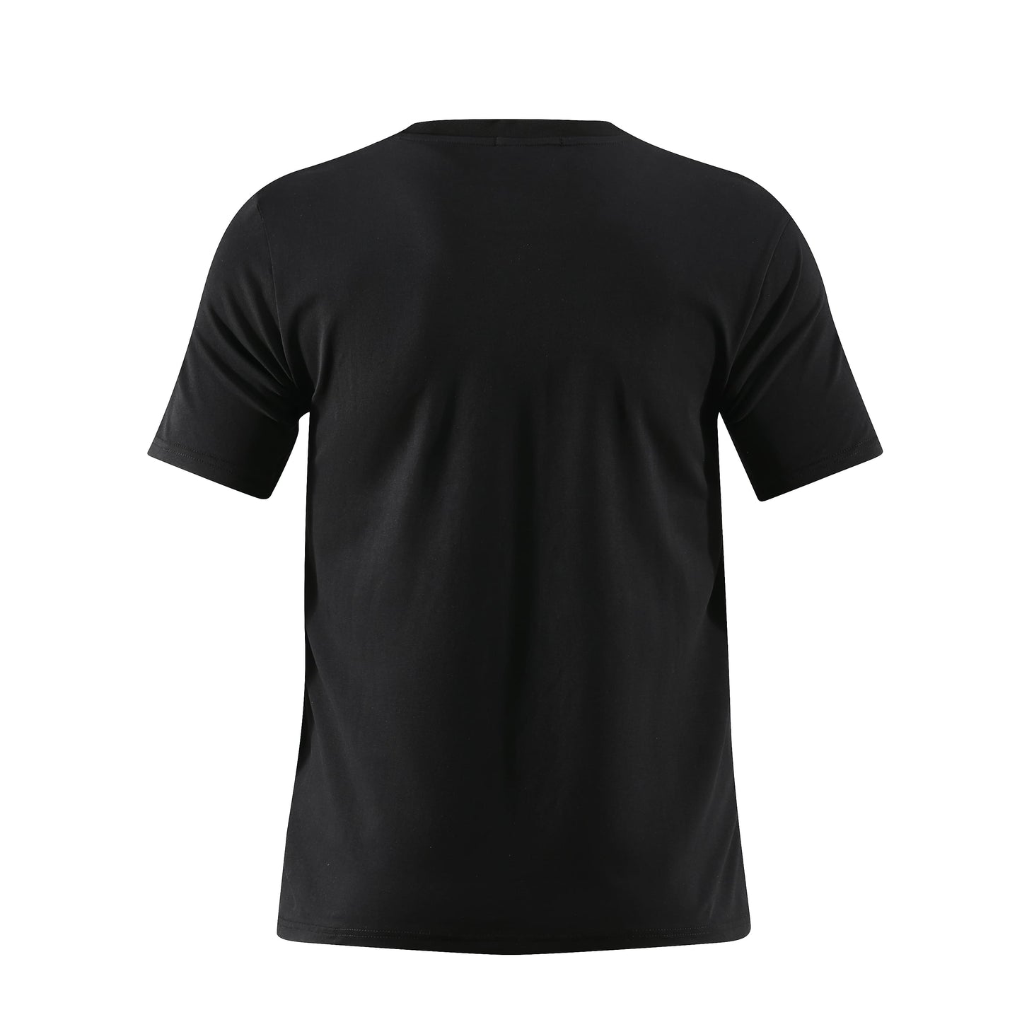 Camiseta 786626 Estampada Negra Para Hombre