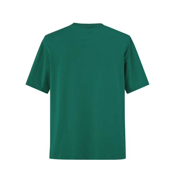 Camiseta 8265004 Oversize Verde Oscuro Para Hombre