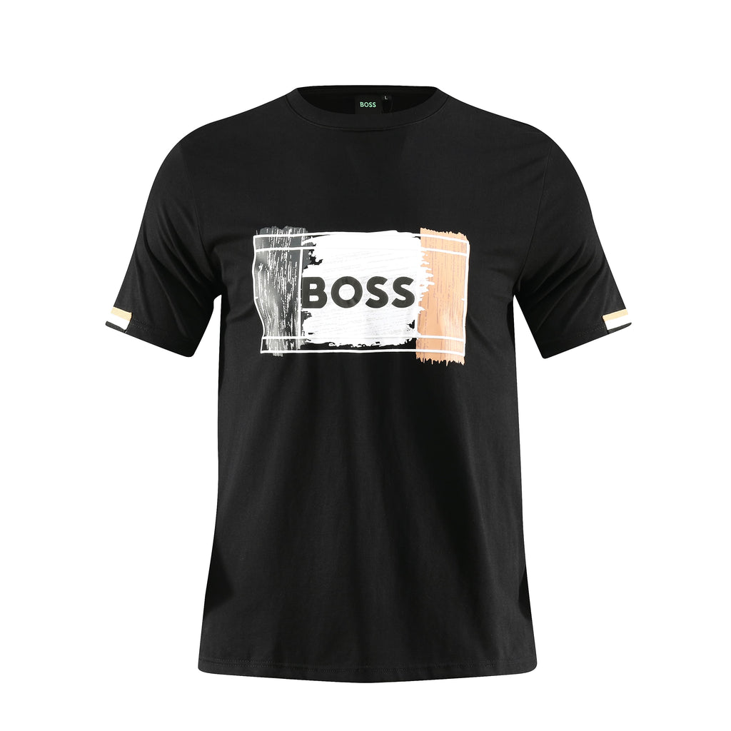 Camiseta 786653 Estampada Negra Para Hombre