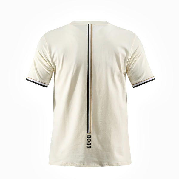 Camiseta 786659 Estampada Crema Para Hombre