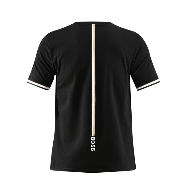 Camiseta 786659 Estampada Negra Para Hombre