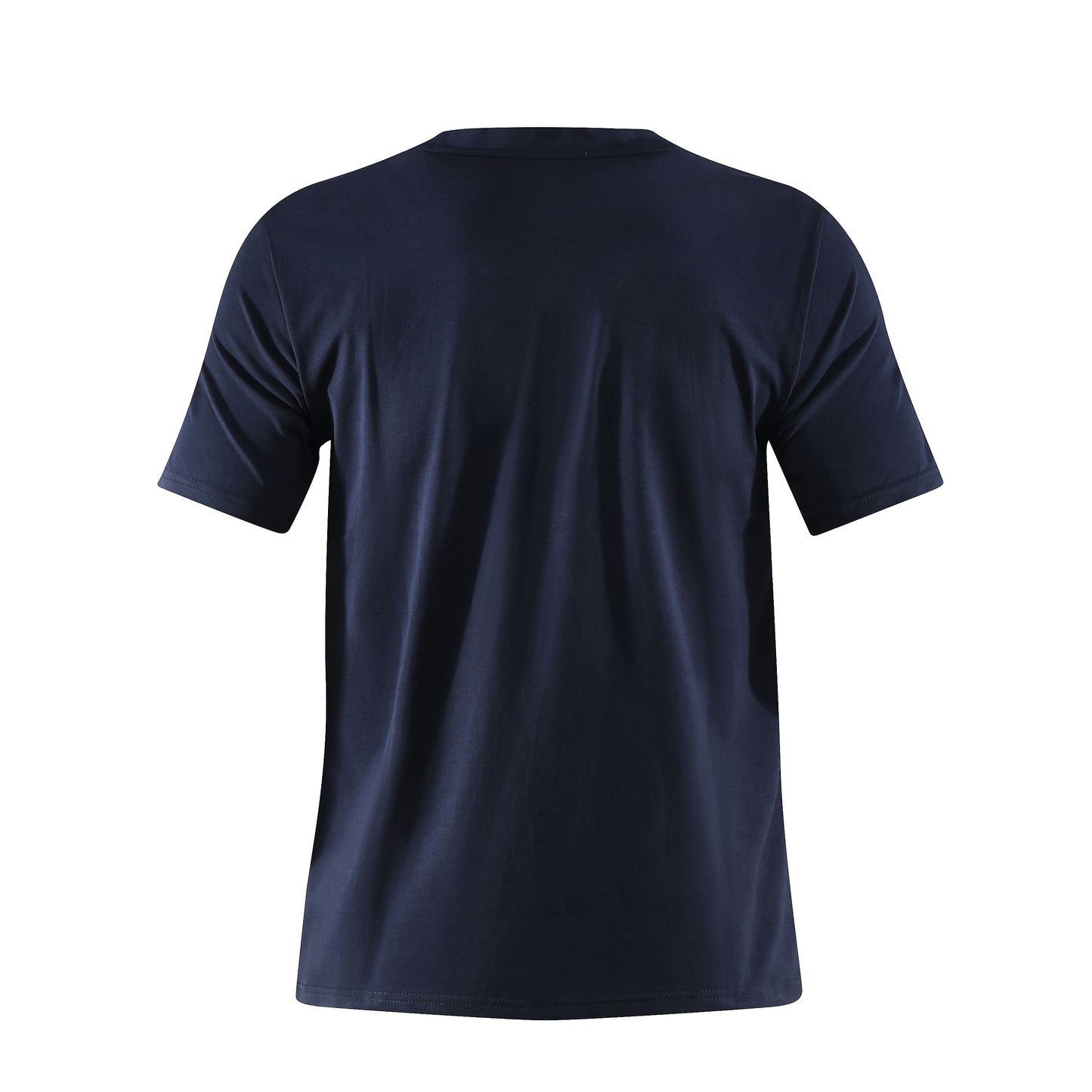 Camiseta estampada azul oscuro para hombre - imagen 3 - JDC Luxury Store