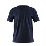 Camiseta estampada azul oscuro para hombre - imagen 3 - JDC Luxury Store