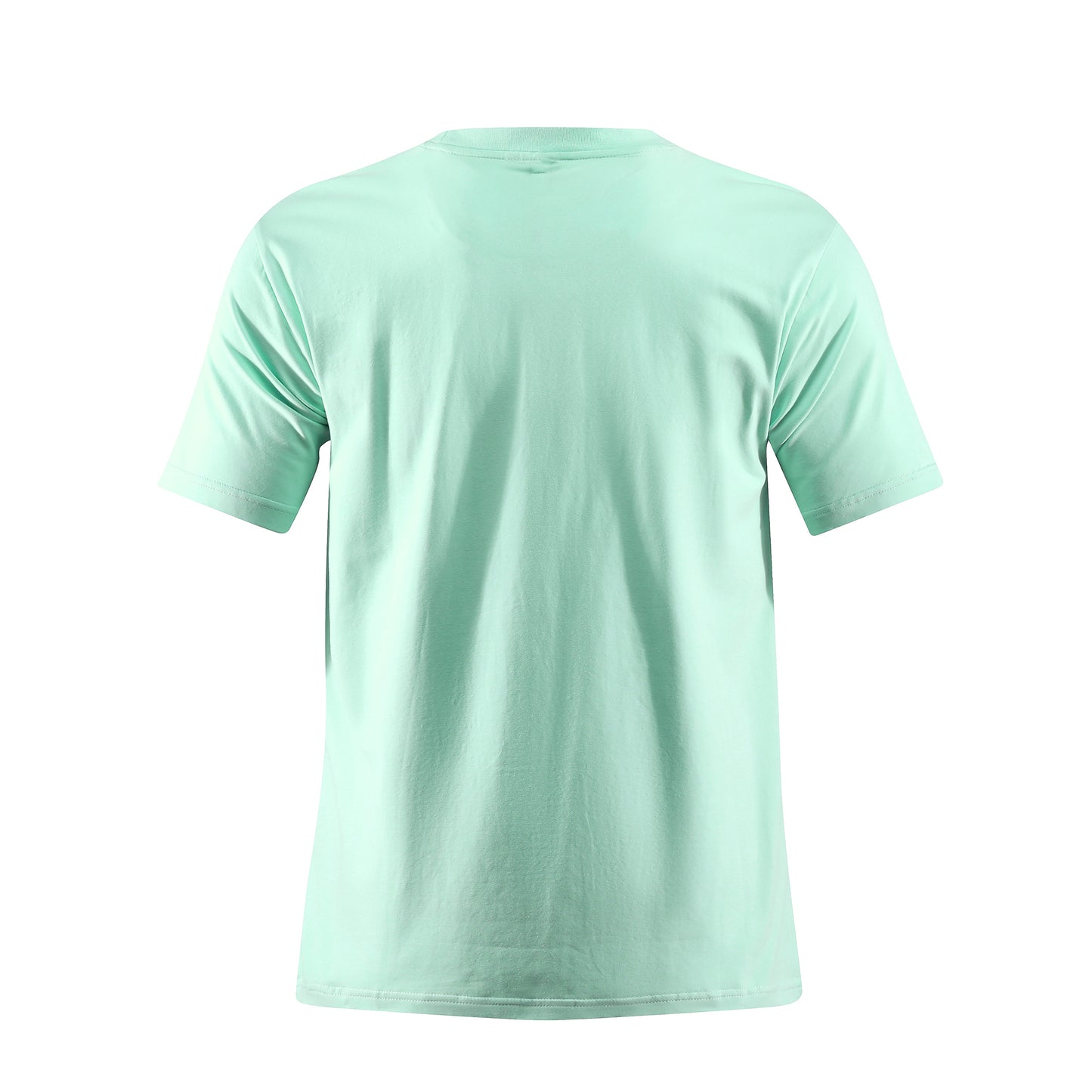 Camiseta 66676 Básica Verde Claro Para Hombre