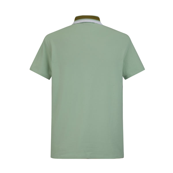 Camiseta 58175 Tipo Polo Verde Para Hombre